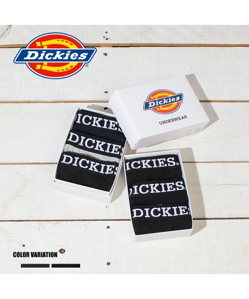 Dickies(Dickies)/Dickies 無地ボクサーパンツ 3枚セット/img01