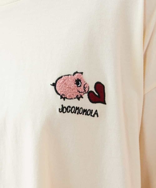 Jocomomola(ホコモモラ)/Hucha デザインロング丈Tシャツ/img04