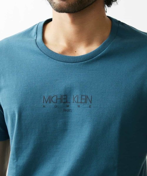 MICHEL KLEIN HOMME(ミッシェルクランオム)/メーセージプリント半袖カットソー/img06