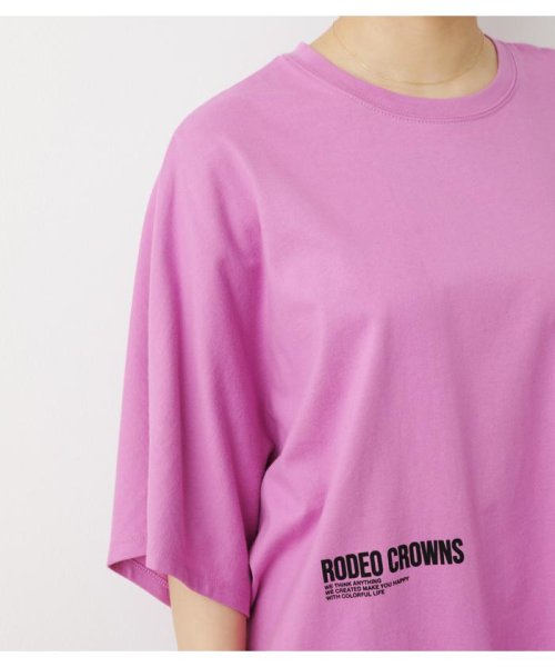 RODEO CROWNS WIDE BOWL(ロデオクラウンズワイドボウル)/切り替えロゴワンピース/img08