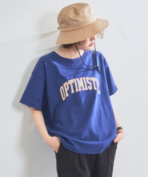 Usaコットンアーチプリントtシャツ コーエン Coen Magaseek