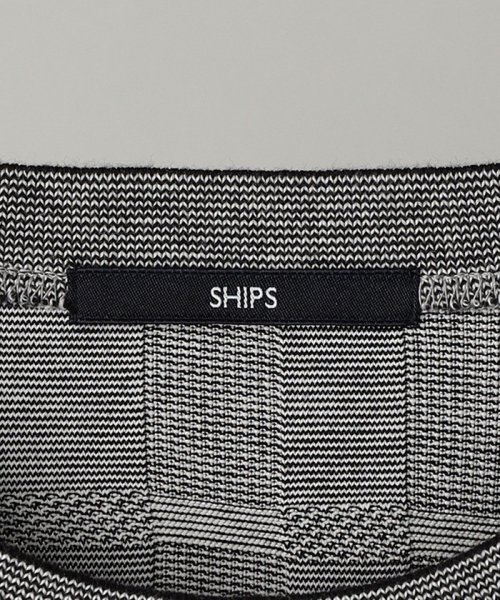 SHIPS MEN(シップス　メン)/SHIPS: リンクス ジャガード ビッグ チェック Tシャツ/img29