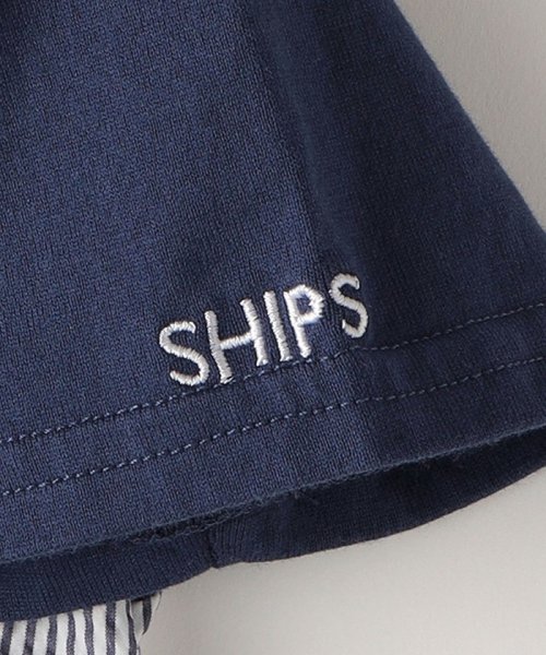 SHIPS KIDS(シップスキッズ)/SHIPS KIDS:＜吸水速乾＞サイド パネル 半袖 TEE(100～130cm)/img10