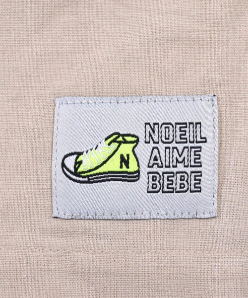 Noeil aime BeBe(ノイユ　エーム　べべ)/脇 ポケット 付き 綿麻 ショートパンツ (80~130cm)/img17