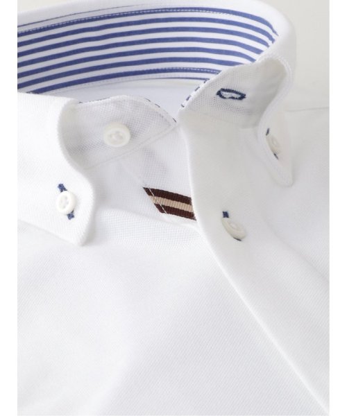 TAKA-Q(タカキュー)/アルティマ/ALTIMA スタンダードフィット ボタンダウン 半袖 ニット 半袖 シャツ メンズ ワイシャツ ビジネス ノーアイロン 形態安定 yシャツ 速乾/img01