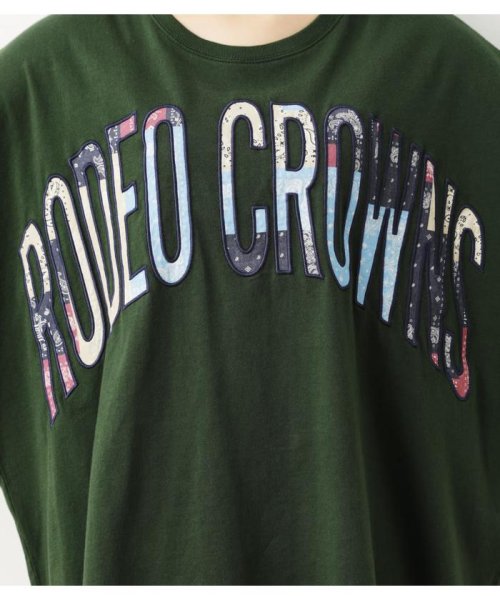 RODEO CROWNS WIDE BOWL(ロデオクラウンズワイドボウル)/マルチカラーパッチトップス/img12