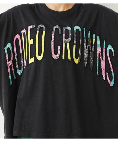 RODEO CROWNS WIDE BOWL(ロデオクラウンズワイドボウル)/マルチカラーパッチトップス/img25