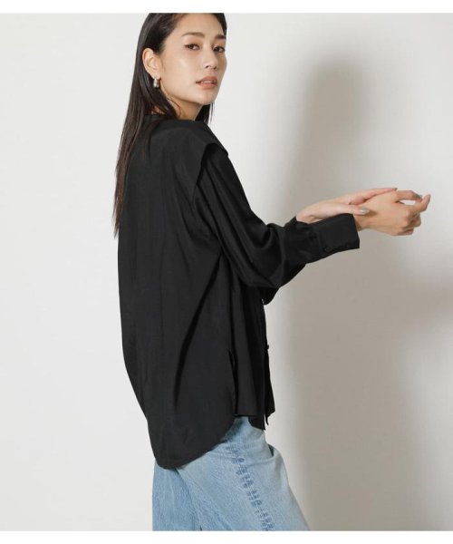 AZUL by moussy(アズールバイマウジー)/SHOULDER TUCK PUFF BLOUSE/img10