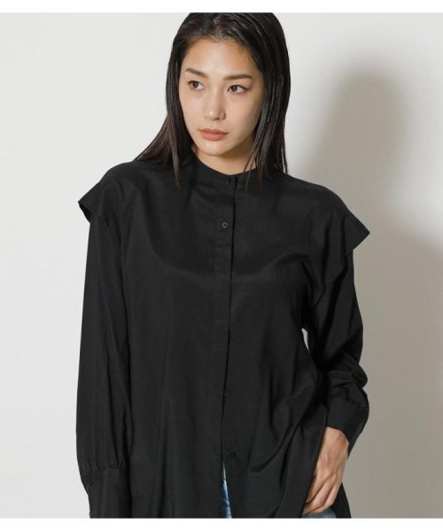 AZUL by moussy(アズールバイマウジー)/SHOULDER TUCK PUFF BLOUSE/img11