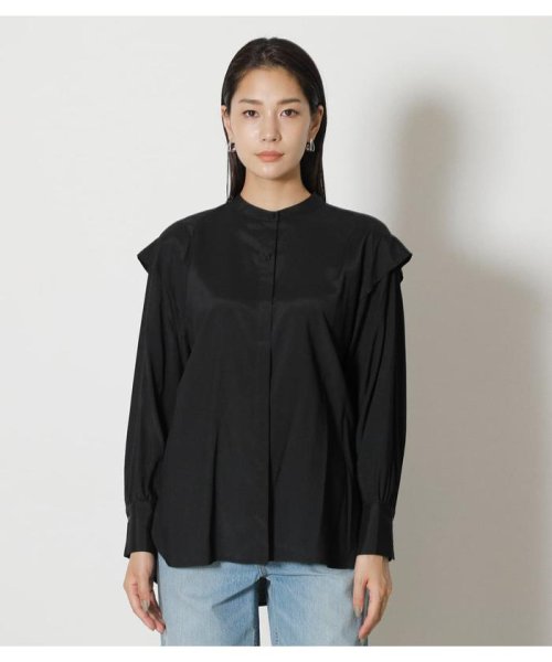 AZUL by moussy(アズールバイマウジー)/SHOULDER TUCK PUFF BLOUSE/img13