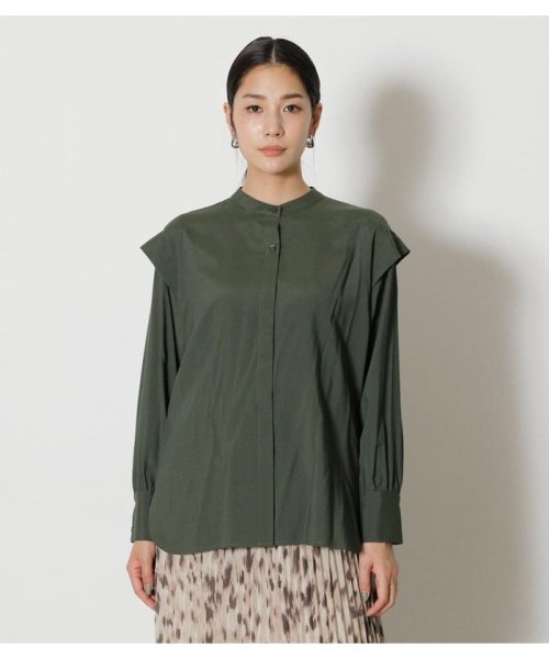 AZUL by moussy(アズールバイマウジー)/SHOULDER TUCK PUFF BLOUSE/img22