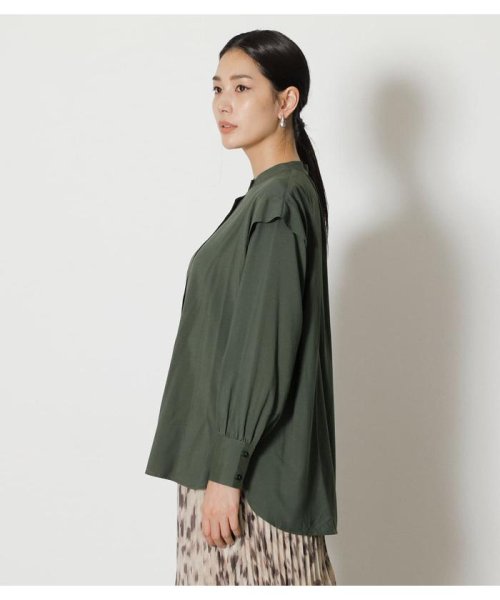 AZUL by moussy(アズールバイマウジー)/SHOULDER TUCK PUFF BLOUSE/img23