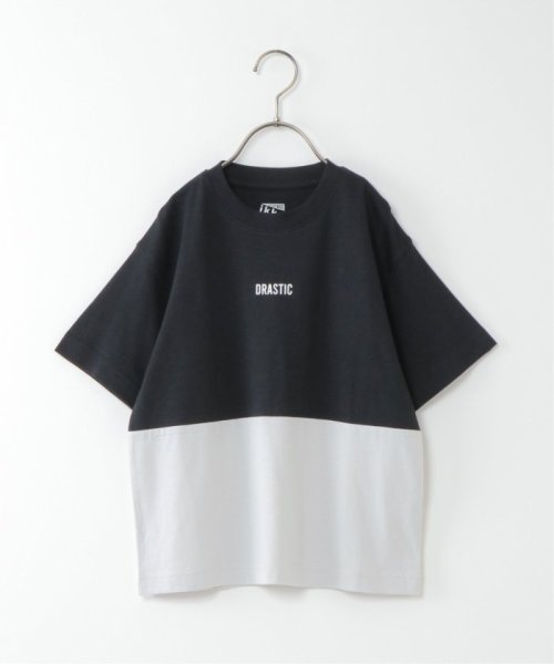 ikka kids(イッカ　キッズ)/【キッズ】【冷感】ブロッキングTシャツ（100〜160cm）/img03