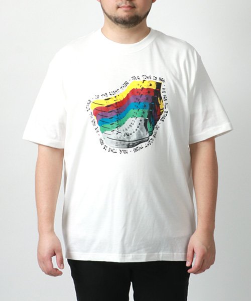 MARUKAWA(大きいサイズのマルカワ)/【CONVERSE】コンバース 大きいサイズ 半袖 ロゴ プリント Tシャツ メンズ カジュアル /img07