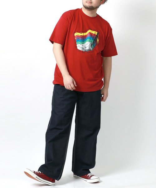 MARUKAWA(大きいサイズのマルカワ)/【CONVERSE】コンバース 大きいサイズ 半袖 ロゴ プリント Tシャツ メンズ カジュアル /img10