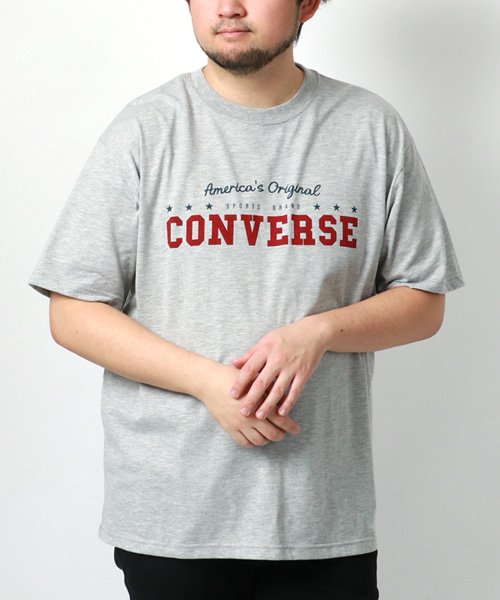 MARUKAWA(大きいサイズのマルカワ)/【CONVERSE】コンバース 大きいサイズ 半袖 ロゴ プリント Tシャツ メンズ カジュアル /img14