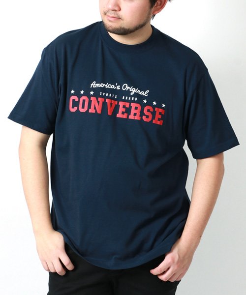 MARUKAWA(大きいサイズのマルカワ)/【CONVERSE】コンバース 大きいサイズ 半袖 ロゴ プリント Tシャツ メンズ カジュアル /img15