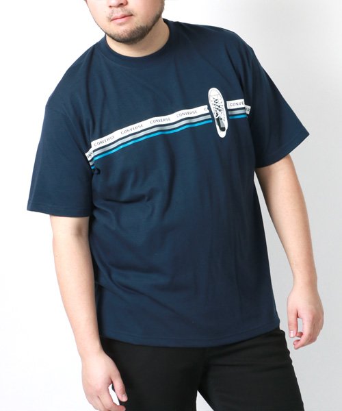 MARUKAWA(大きいサイズのマルカワ)/【CONVERSE】コンバース 大きいサイズ 半袖 ロゴ プリント Tシャツ メンズ カジュアル/img15