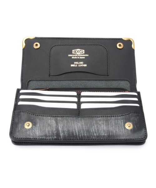 クランプ 財布 長財布 ロングウォレット メンズ レディース ブランド ブライドルレザー 本革 池之端銀革店 Cramp CR－901 クランプ CR－901 P2174757548(16830円)