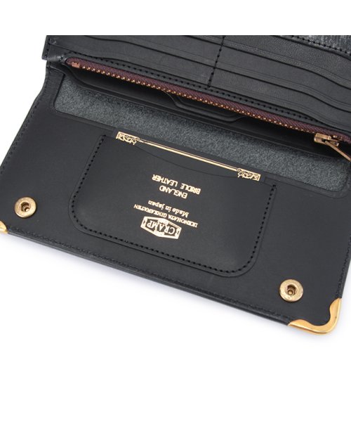 クランプ 財布 長財布 ロングウォレット メンズ レディース ブランド ブライドルレザー 本革 池之端銀革店 Cramp CR－901 クランプ CR－901 P2174757548(16830円)