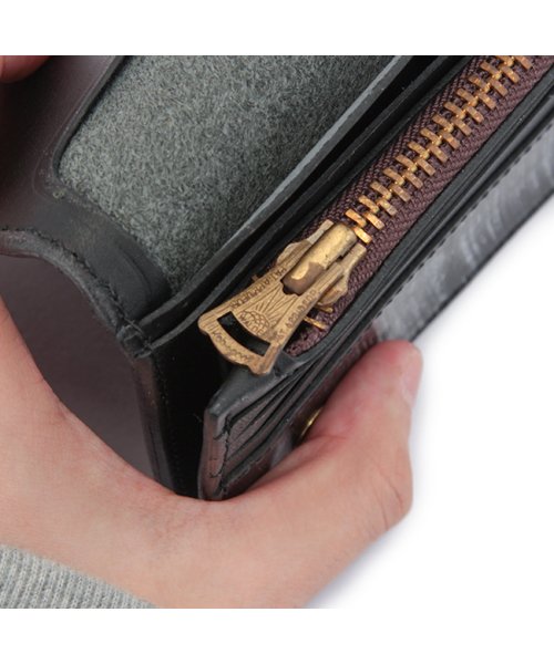 クランプ 財布 長財布 ロングウォレット メンズ レディース ブランド ブライドルレザー 本革 池之端銀革店 Cramp CR－901 クランプ CR－901 P2174757548(16830円)