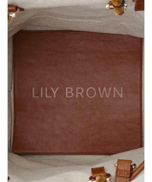 ジャカードトート リリー ブラウン Lily Brown Magaseek