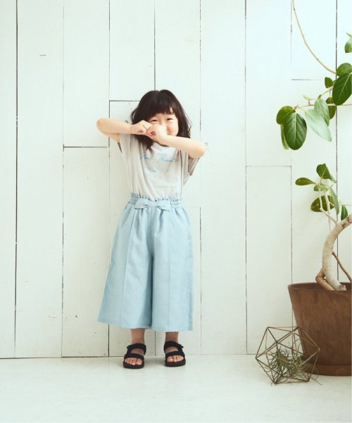 ikka kids(イッカ　キッズ)/【キッズ】【冷感】袖リボンTシャツ（100〜160cm）/img08