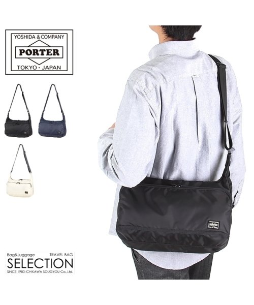 PORTER(ポーター)/ポーター フラッシュ ショルダーバッグ 689－05938 吉田カバン メンズ レディース ブランド 大容量 斜めがけ かっこいい A4 PORTER/img01