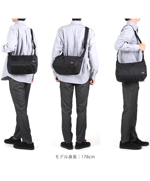 PORTER(ポーター)/ポーター フラッシュ ショルダーバッグ 689－05938 吉田カバン メンズ レディース ブランド 大容量 斜めがけ かっこいい A4 PORTER/img02