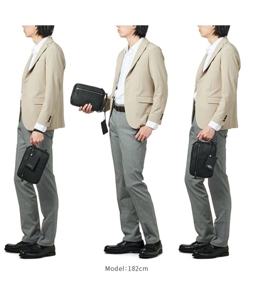 ポーター ウィズ ポーチ 016－01078 吉田カバン セカンドバッグ クラッチバッグ メンズ レザー 本革 結婚式 冠婚葬祭 PORTER ポーチ セカンドバッグ G1581158121(12100円)