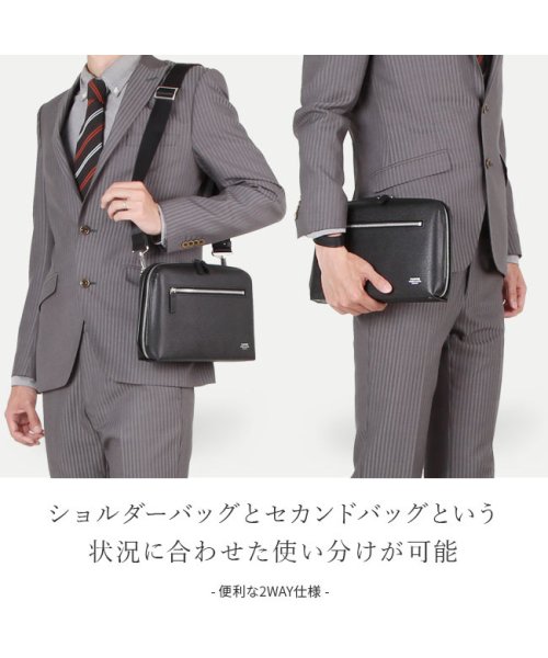 PORTER(ポーター)/ポーター アベニュー 2WAYショルダーバッグ 024－04333 吉田カバン ショルダーバッグ クラッチバッグ メンズ 本革 レザー A5 PORTER/img19