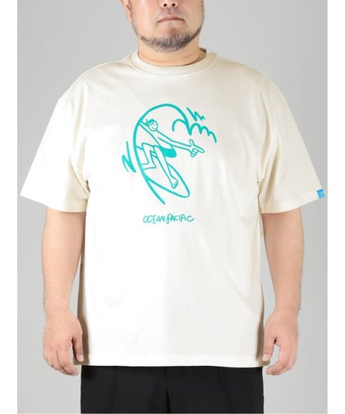 GRAND-BACK(グランバック)/【大きいサイズ】オーシャン パシフィック/Ocean Pacific USAコットン クルーネック半袖Tシャツ /img05