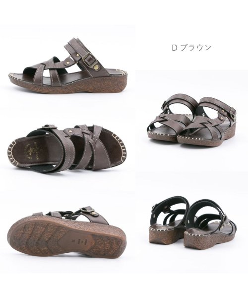 FOOT PLACE(フットプレイス)/サンタバーバラ サンダル カジュアル 日本製 SANTA BARBARA IM－3006/img06