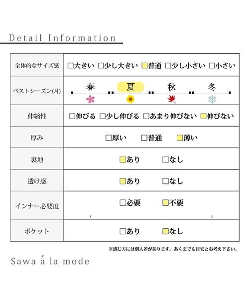 Sawa a la mode(サワアラモード)/まあるいチュール連なる花レーストップス/img25