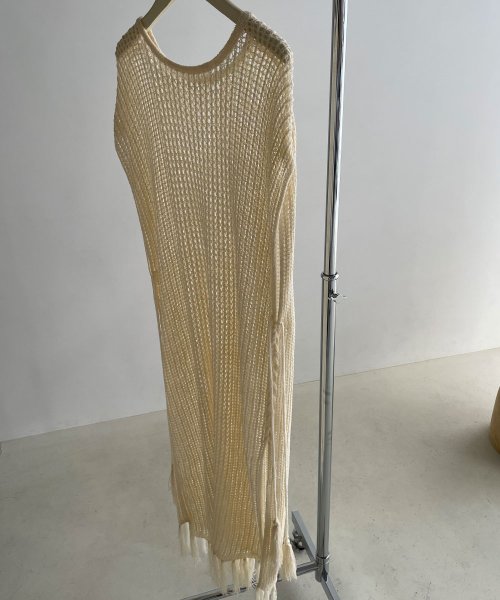 marjour(マージュール)/OPENWORK KNIT VEST/img10