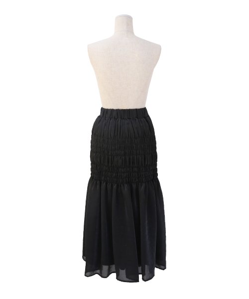 MIELI INVARIANT(ミエリ インヴァリアント)/Aurora Shirring Skirt/img17
