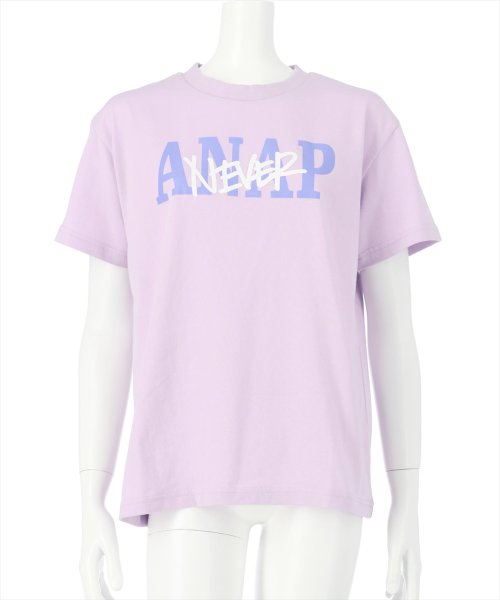 ANAP　GiRL(アナップガール)/ロゴメッセージTシャツ/img12