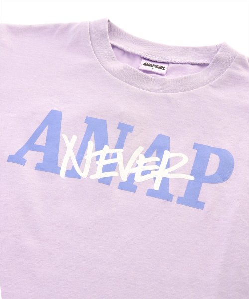 ANAP　GiRL(アナップガール)/ロゴメッセージTシャツ/img15