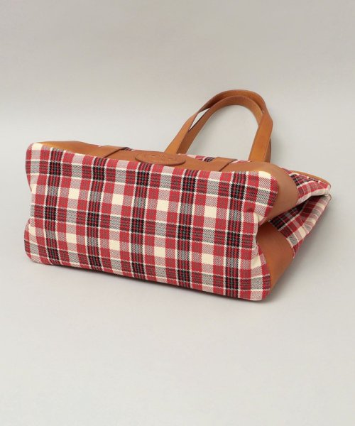 WINE LABEL: TARTANCHECK ECO BAG TOTE LABEL WINE
