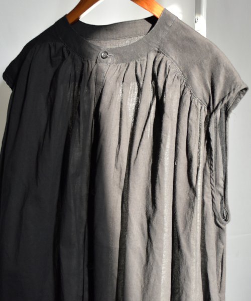 ARGO TOKYO(アルゴトウキョウ)/Color Cotton Shirt Sleeveless GatherOne－piece 2902402　カラーコットンシャツスリーブレスギャザーワンピース　/img32