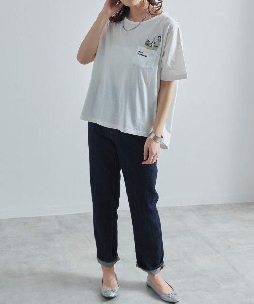 Fizz(フィズ)/ポケット刺繍デザインTシャツ　mitis SS　半袖/img11