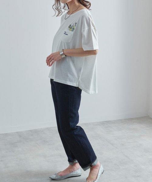 Fizz(フィズ)/ポケット刺繍デザインTシャツ　mitis SS　半袖/img12