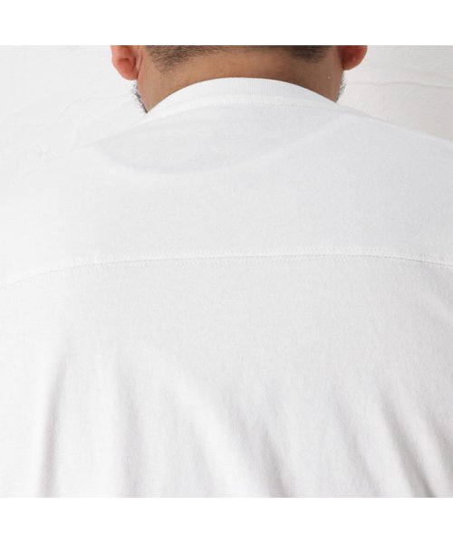 MAC HOUSE(men)(マックハウス（メンズ）)/[大きいサイズ] ORGABITS オーガビッツ フットボール切替半袖Tシャツ キングサイズ QMH/03831SS－K/img07