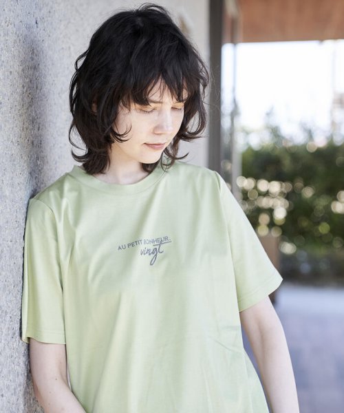 la.f...(ラ　エフ)/【WEB別注カラー】LUXAスムースロゴTシャツ《洗濯機で洗える》/img23