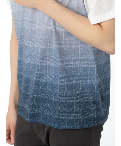TAKA-Q(タカキュー)/転写グラデーション Vネック 半袖 メンズ Tシャツ カットソー カジュアル インナー ビジネス ギフト プレゼント/img29