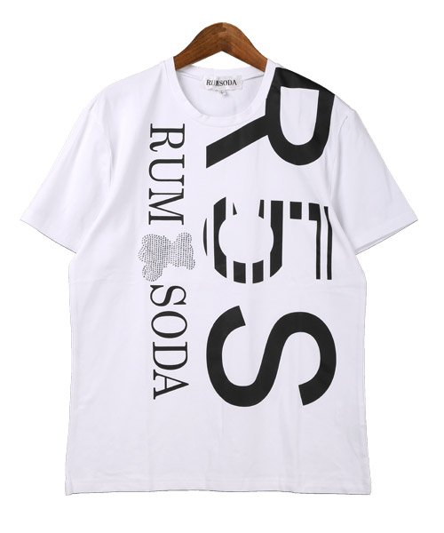 LUXSTYLE(ラグスタイル)/RUMSODA(ラムソーダ)ライトストーンTシャツ/Tシャツ メンズ 半袖 ロゴ プリント ラインストーン/img06