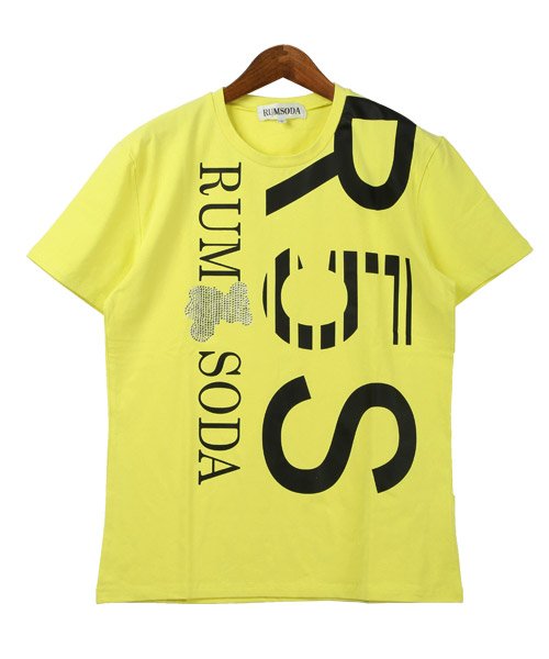 LUXSTYLE(ラグスタイル)/RUMSODA(ラムソーダ)ライトストーンTシャツ/Tシャツ メンズ 半袖 ロゴ プリント ラインストーン/img07
