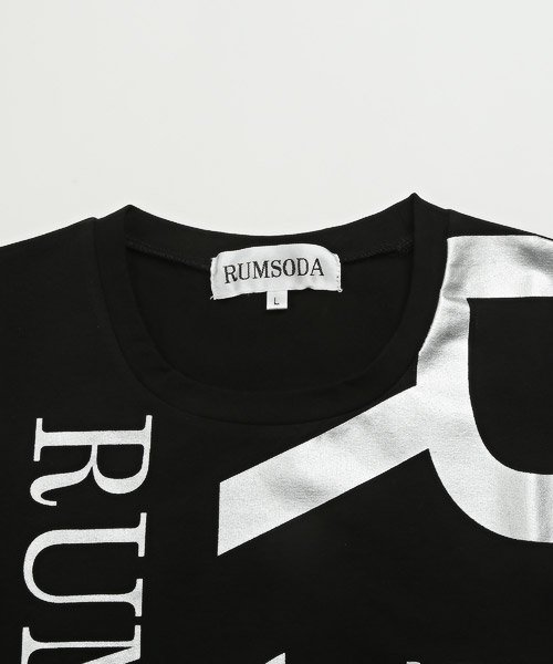 LUXSTYLE(ラグスタイル)/RUMSODA(ラムソーダ)ライトストーンTシャツ/Tシャツ メンズ 半袖 ロゴ プリント ラインストーン/img12