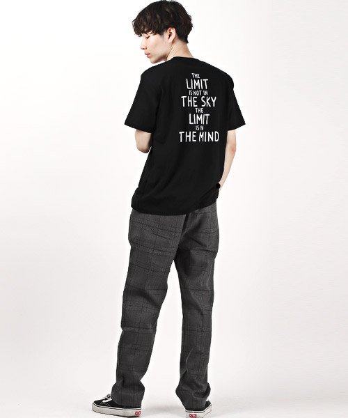 LUXSTYLE(ラグスタイル)/バックロゴプリントTシャツ/Tシャツ メンズ 半袖 ロゴ プリント バックロゴ/img04