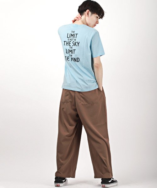 LUXSTYLE(ラグスタイル)/バックロゴプリントTシャツ/Tシャツ メンズ 半袖 ロゴ プリント バックロゴ/img05